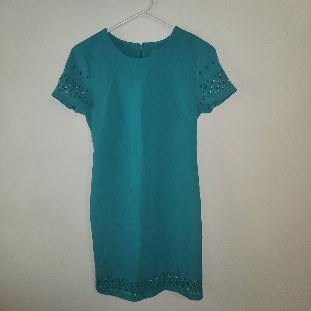 Banana Republic Teal Midi Dress